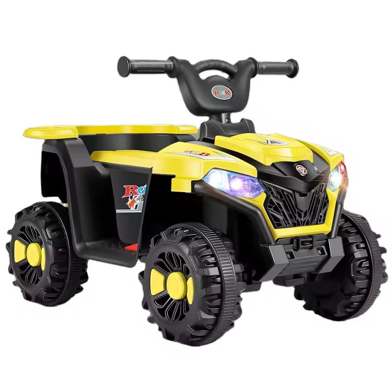 2024 Hot Selling RHS-CAR69 49cc Unisex Kids ATV 4-Wheel Pedal-Power Pull Start 12V Remote Control Ride Toy for 2-4 Years Car