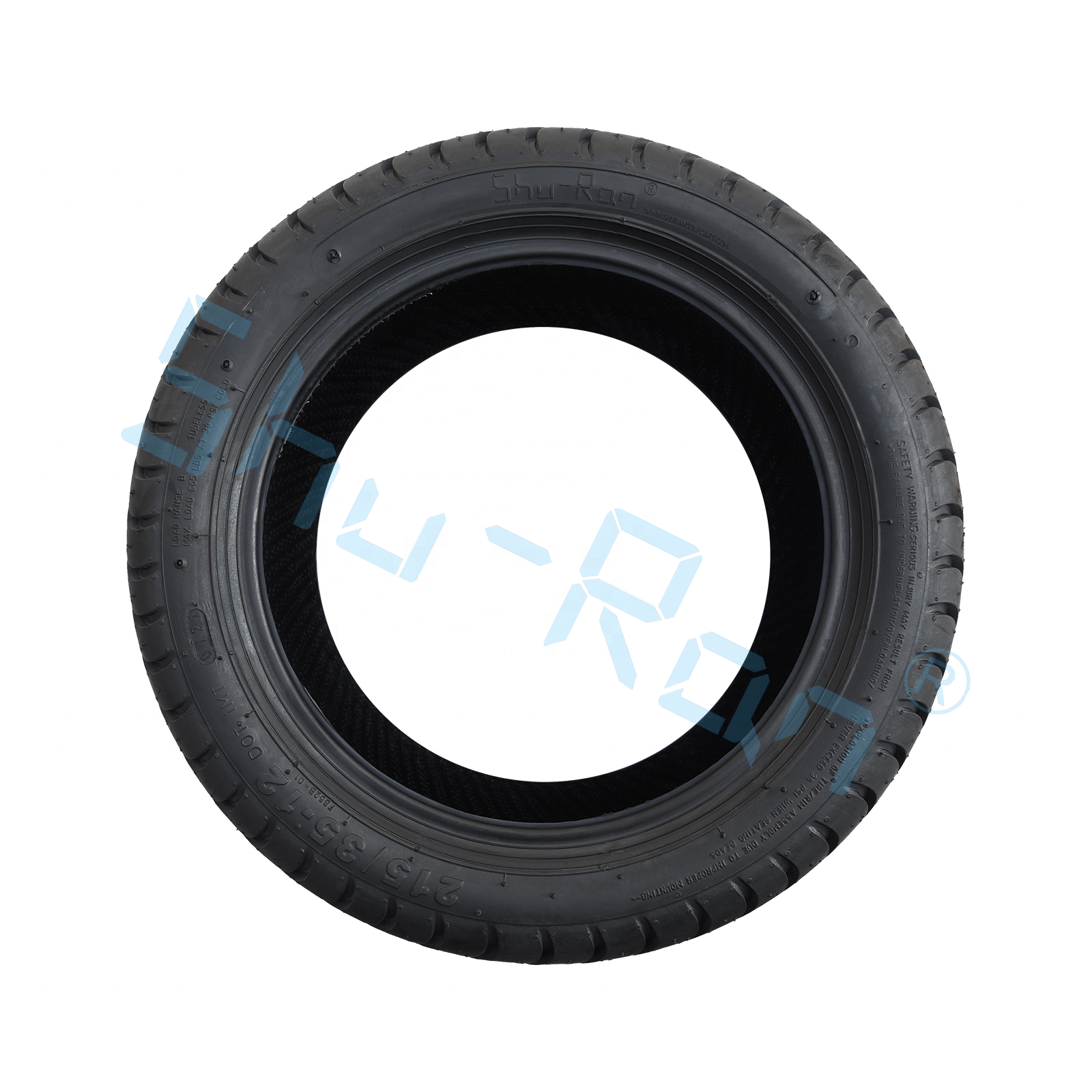 215/35-12 Black Golf Cart Tires 12' Golf Cart Street Tires for ATV UTV