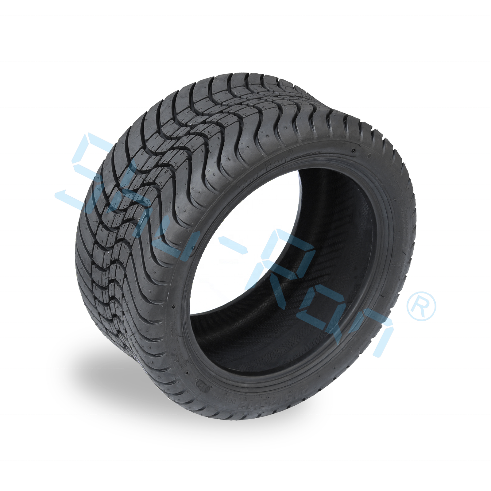 215/35-12 Black Golf Cart Tires 12' Golf Cart Street Tires for ATV UTV