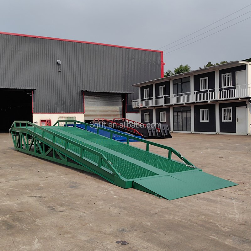 Hydraulic Container Unloading Equipment/forklift Container Mobile Loading Dock Ramps