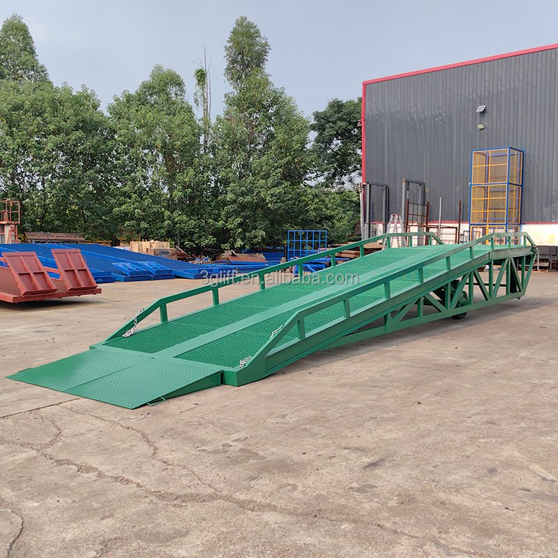 Hydraulic Container Unloading Equipment/forklift Container Mobile Loading Dock Ramps