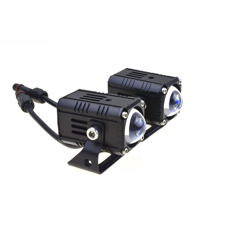 SENLO Factory X1 Plus 50W Laser LED Projector Headlight Mini Driving Light for Car Motorcycle Motobike ATV SUV