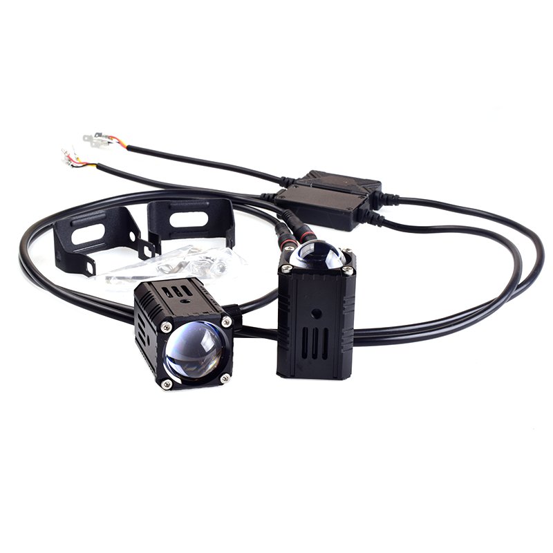 SENLO Factory X1 Plus 50W Laser LED Projector Headlight Mini Driving Light for Car Motorcycle Motobike ATV SUV