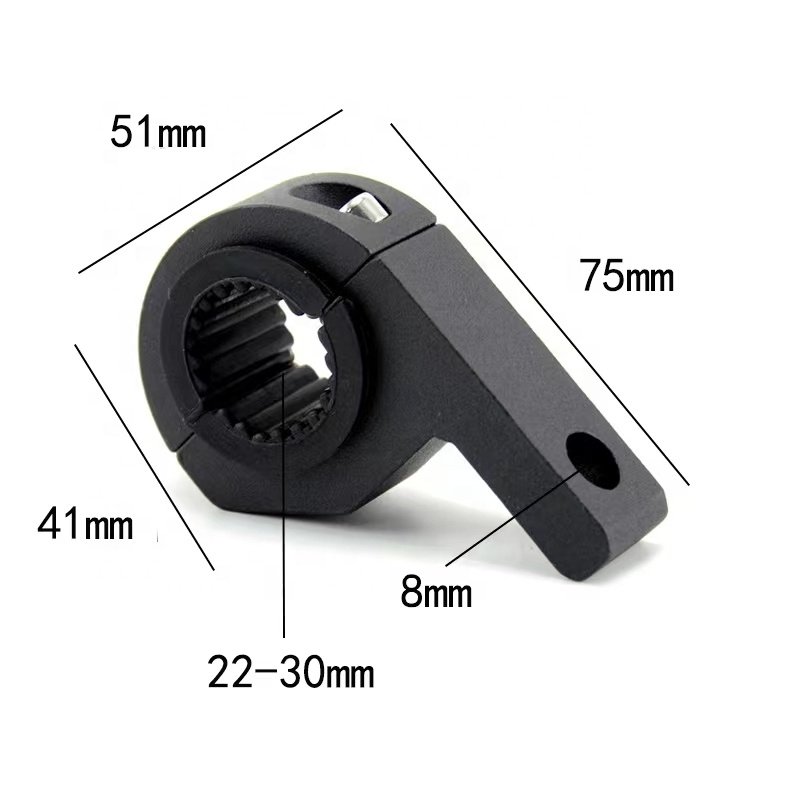 RAYCH Motorcycle Car Led Lights Handlebar Clamp Fog Spot Lights Mounting Bracket for Offroad Vehicles Trucks Farm Vehicles Boats