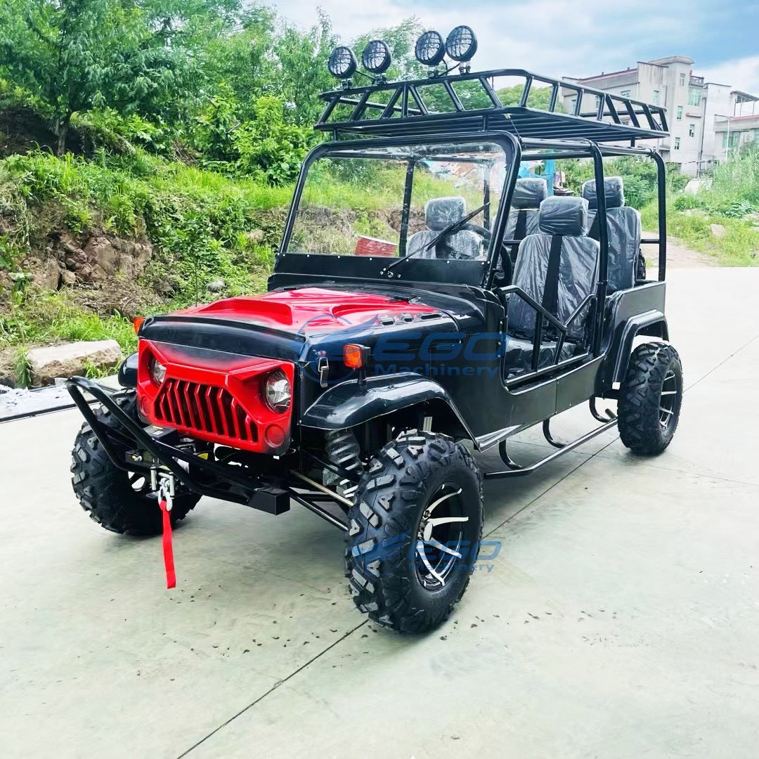 High Quality Customizable Jeep Classic Gasoline/Electric Mini Jeep Buggy 150cc 250cc Off-Road Vehicle Cheap jeep 150cc