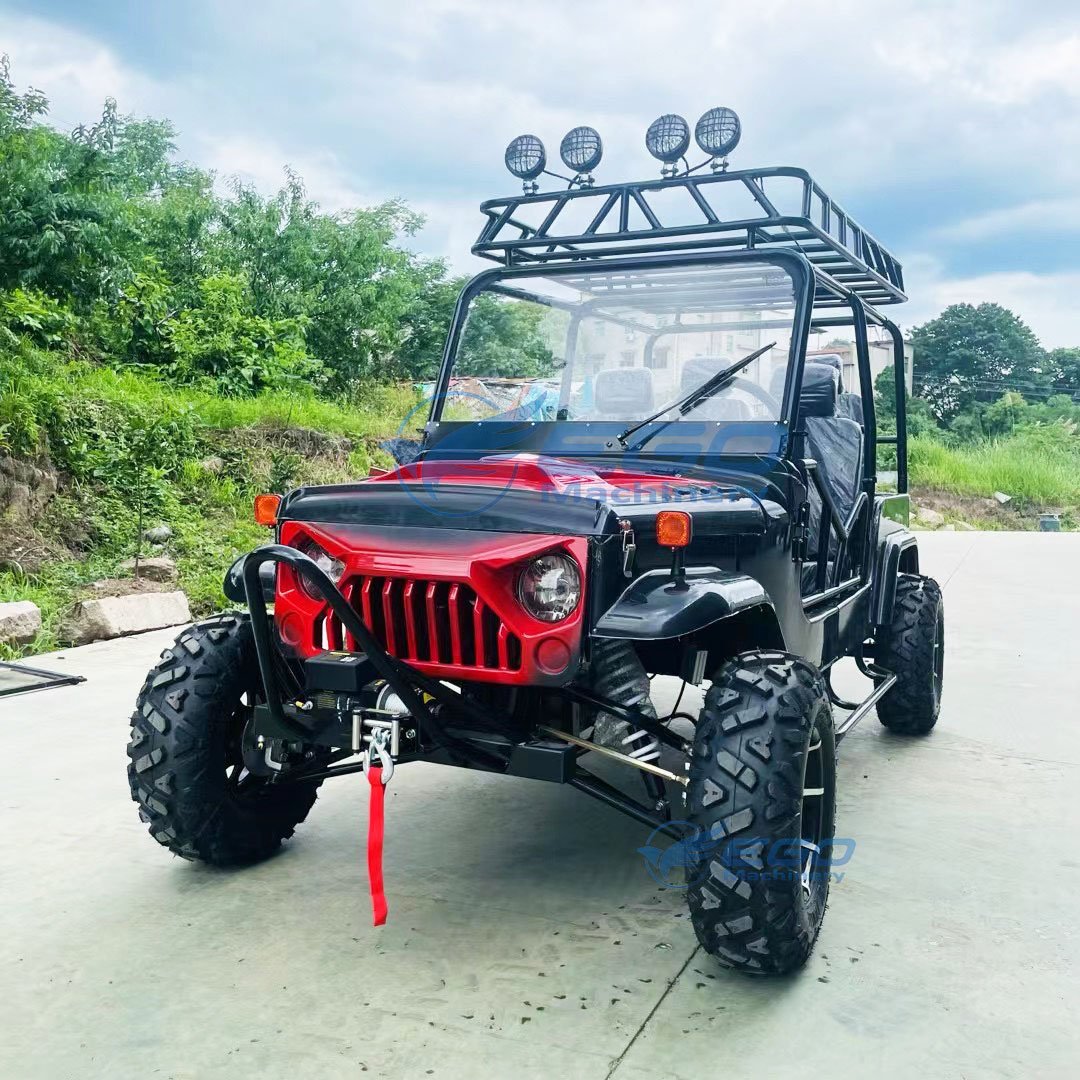 High Quality Customizable Jeep Classic Gasoline/Electric Mini Jeep Buggy 150cc 250cc Off-Road Vehicle Cheap jeep 150cc