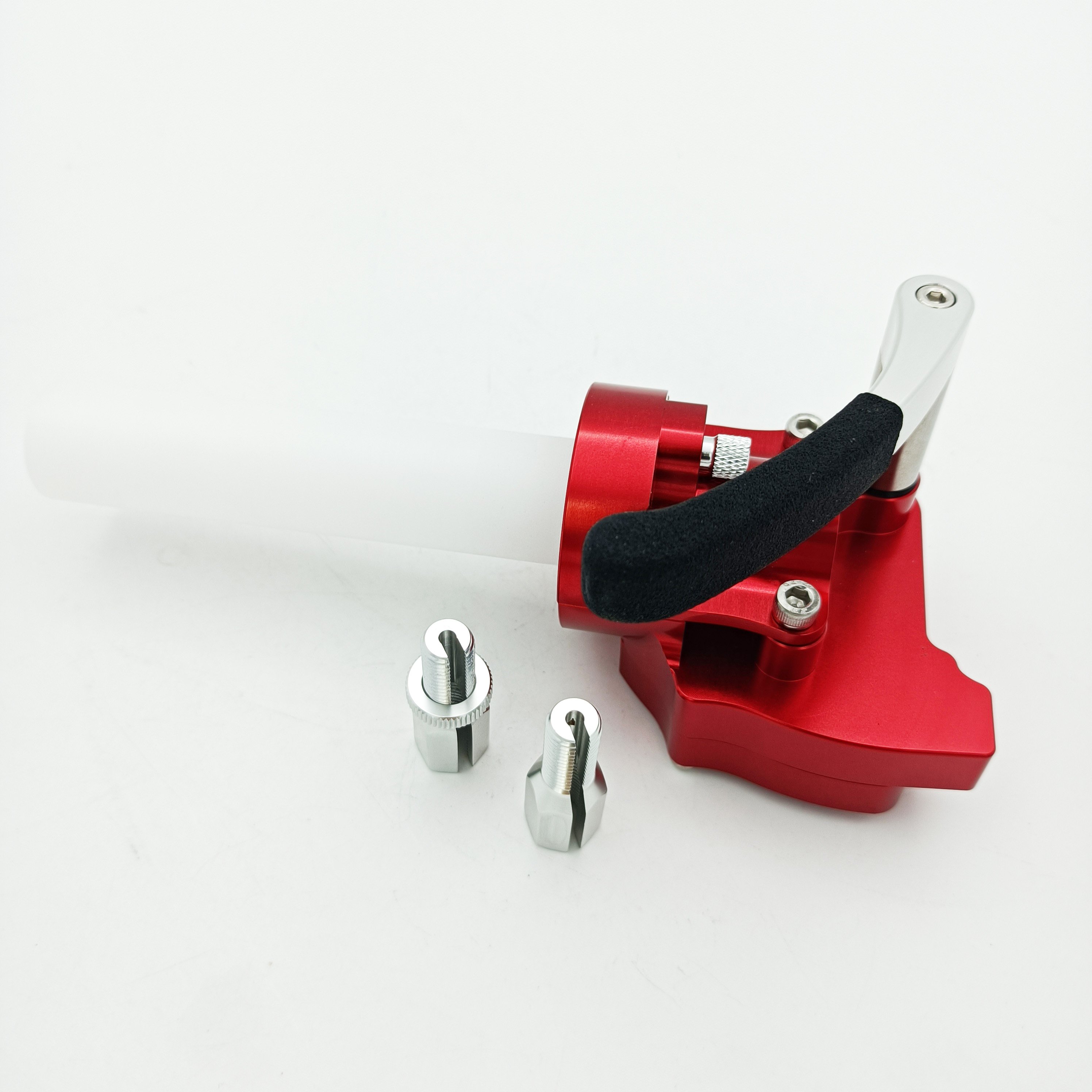 Red Billet Aluminum ATV Dual Gasser Throttle for ATVs Dirt Bikes Thumb Twist Combo