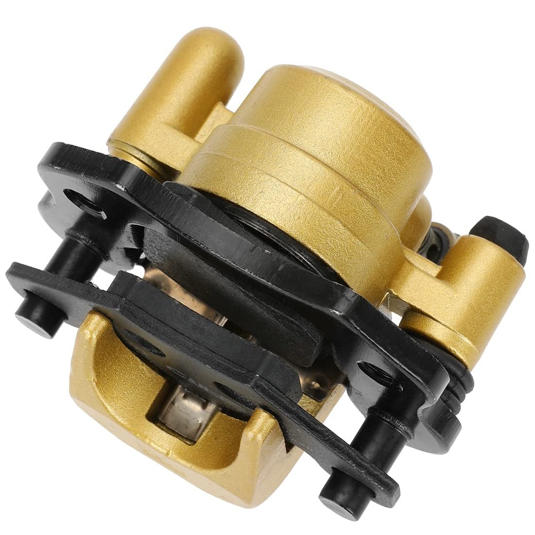 HIAORS Hydraulic Disc Brake Caliper Parts for 110 125cc 150cc 200cc 250cc 196cc 6.5HP Go Kart Dune Buggy Chinese ATV Quad Golden