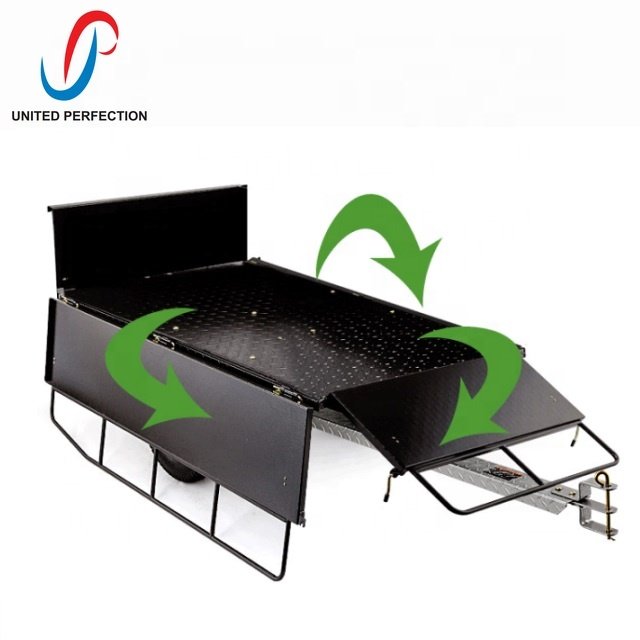 Multi-Purpose Pull Behind Garden Scooter Trailers Small Tractor ATV Trailers With Low MOQ