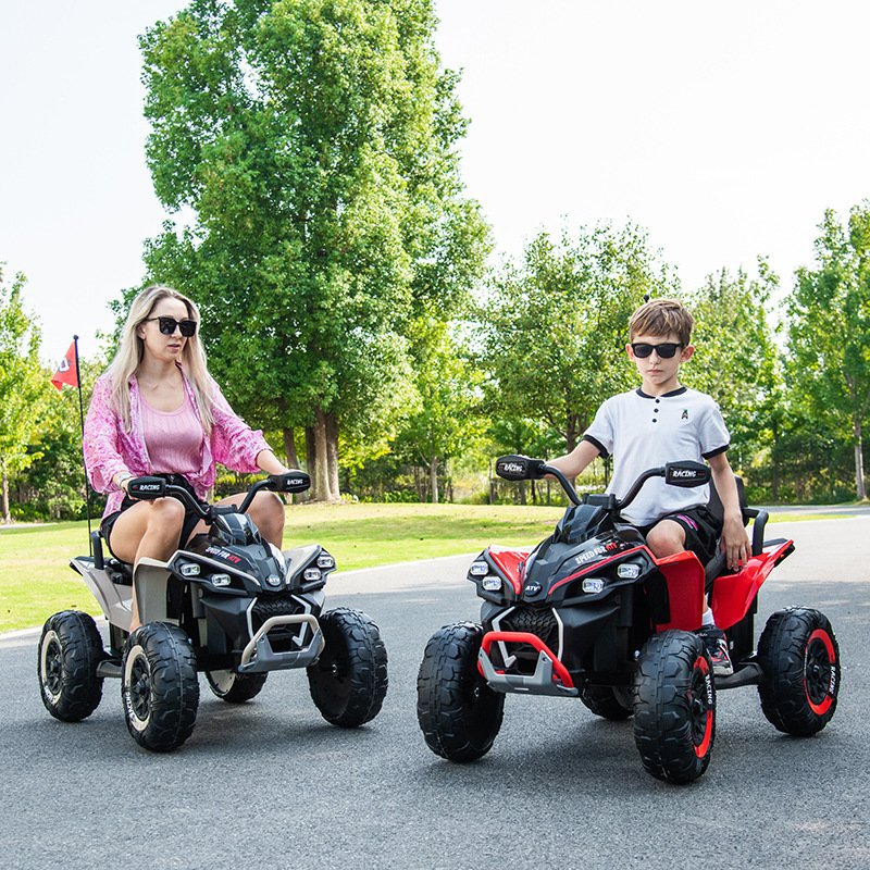 Baby Four Wheels 24V Electric Battery Powered ATV Beach Car Toys Quad Bike Ride on Car for Kids