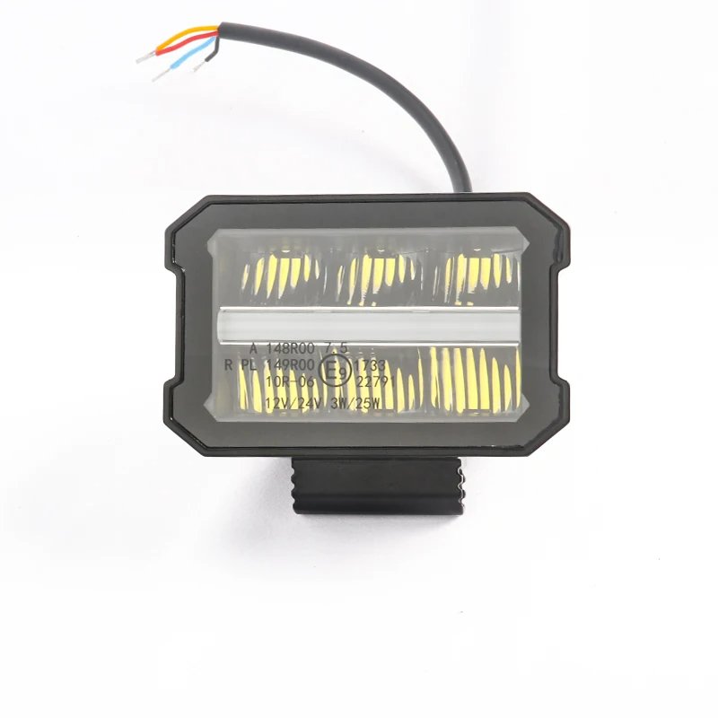 4.5 Inch 30w Led Work Light 12-80V Amber White Lens Drl Position Driving Lights Waterproof for Truck Jeep Tractor Truck Atv