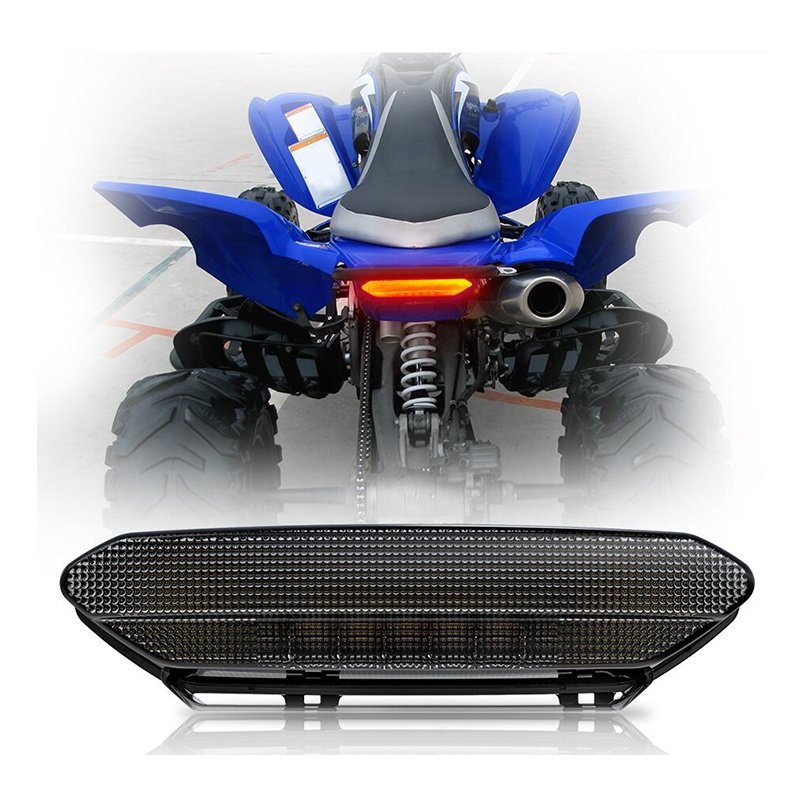 For Yamaha ATV Accessories Raptor 700 700R 2009-2018 YFZ450R YFZ450X Tail Light Red Rear Lamps LED Brake Light Signal Lights