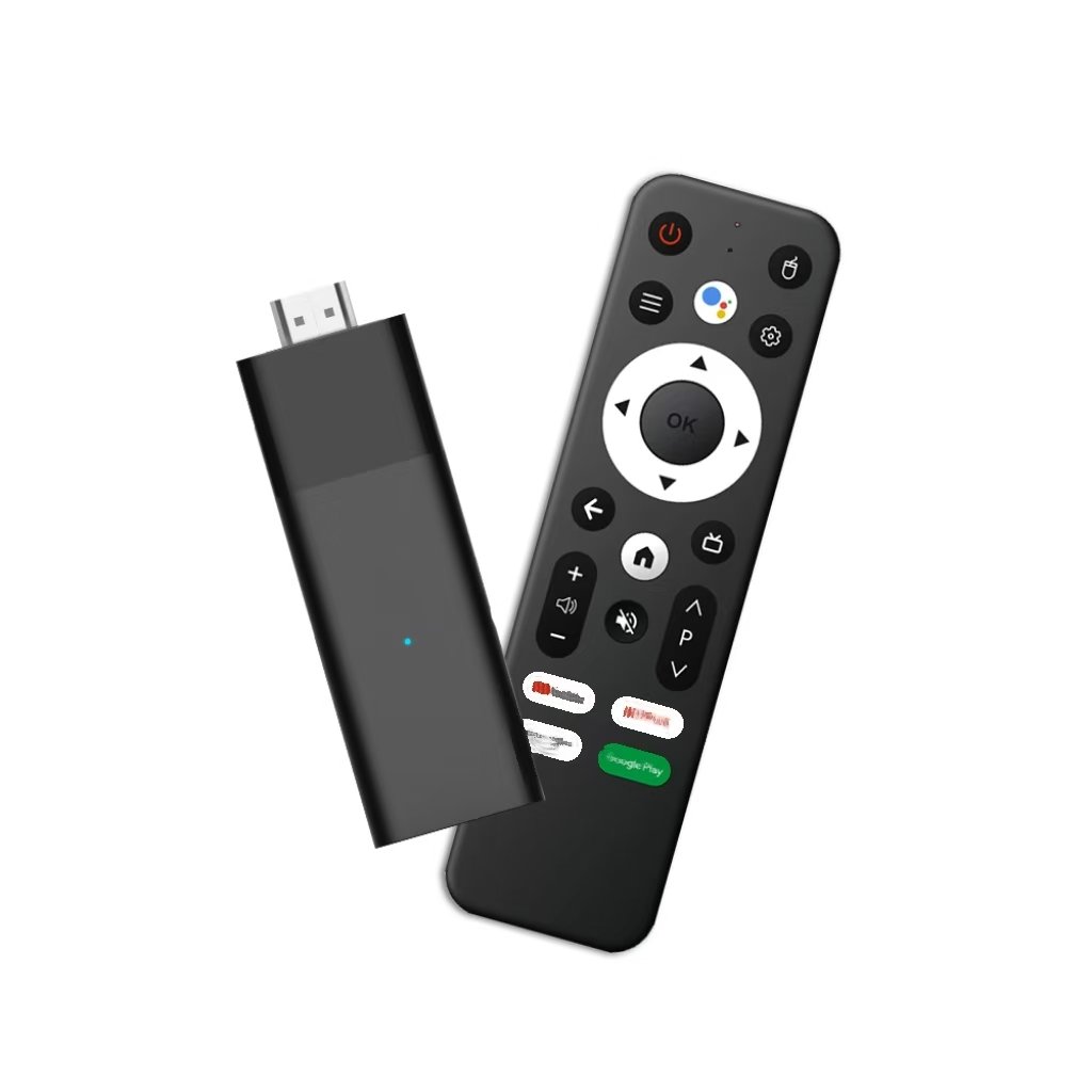 2024 Android TV Stick T300S ATV Android 10.0 Portable Streaming Device 4K/HDR 2+16GB 2.4G/5G WiFi Portable TV Stick