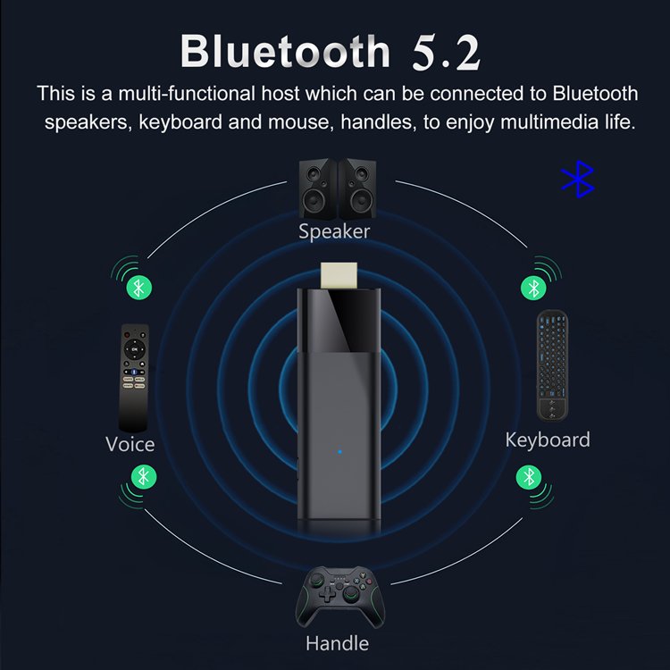 Hot Q6 ATV Stick H313 2GB 16GB Google Android 10 Stick Tv 4k Dongle Voice Remote Control Fire TV Stick Smart Tv Set-Top Box