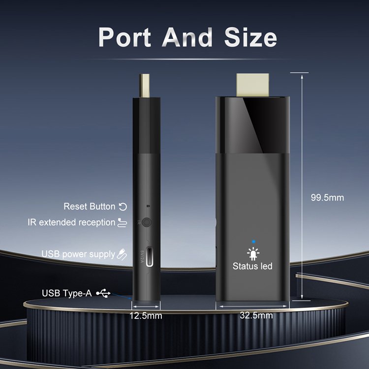Hot Q6 ATV Stick H313 2GB 16GB Google Android 10 Stick Tv 4k Dongle Voice Remote Control Fire TV Stick Smart Tv Set-Top Box
