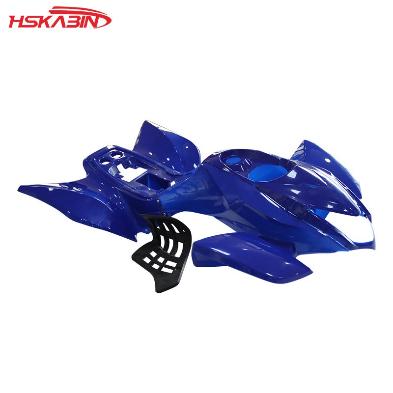 Off-road Motorcycle Little Tiger Four-wheeled Vehicle Plastic Body Part Plastic Atv Frame Colorful Cover Set Go Kart Components