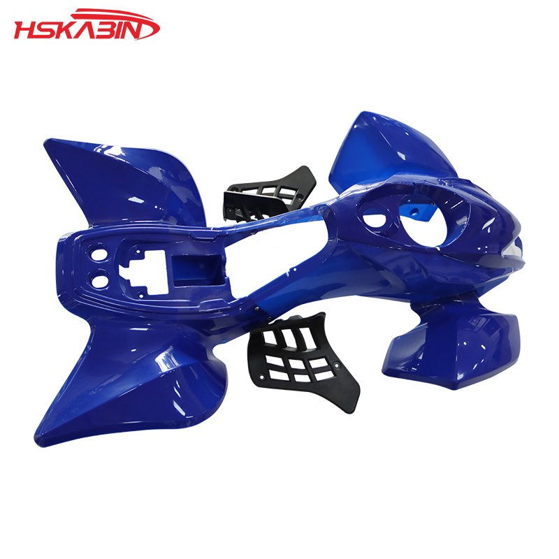 Off-road Motorcycle Little Tiger Four-wheeled Vehicle Plastic Body Part Plastic Atv Frame Colorful Cover Set Go Kart Components