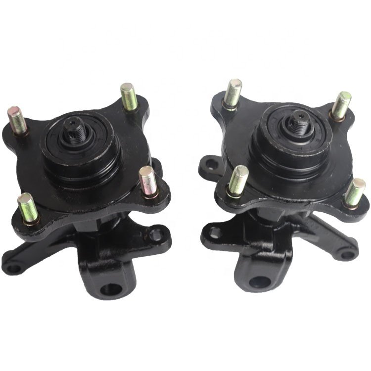 17mm/20mm M10 4 Stud Front Wheel Hub Bearing Flange Steering Knuckle Spindle for China ATV 110cc 150cc 200cc 250cc