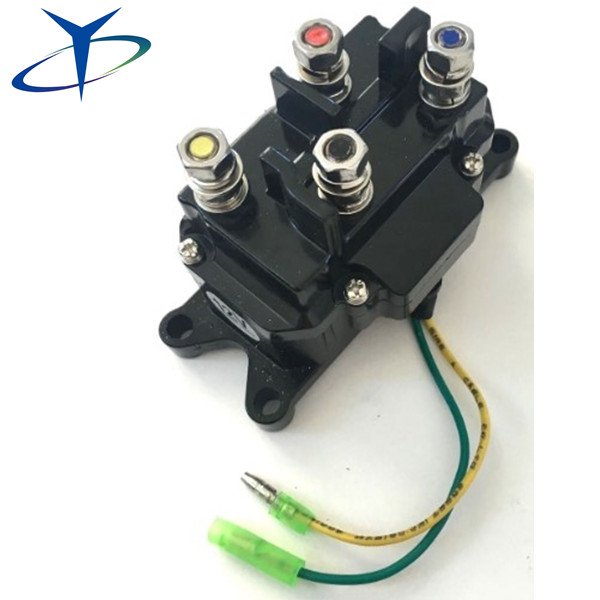 250A ATV Winch Solenoid Relay for 2000lb to 5000lb Winch W/ Remote Switch Contactor Relay & Winch Switch