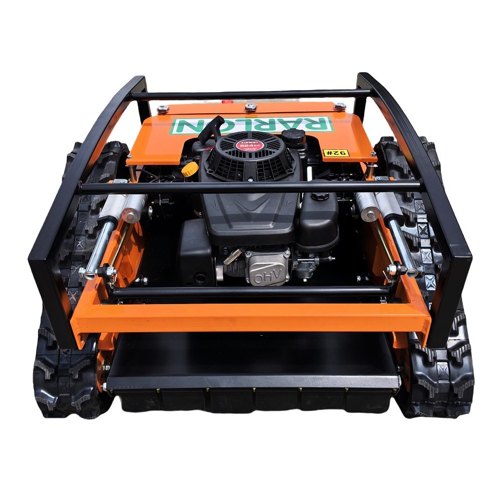 CE Certified Gasoline Remote Control Lawn Mower Crawler/Wheel Type Automatic Cordless Atv Grass Cutter Machine