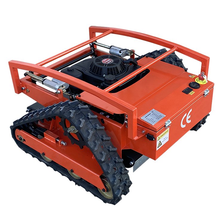 CE Certified Gasoline Remote Control Lawn Mower Crawler/Wheel Type Automatic Cordless Atv Grass Cutter Machine