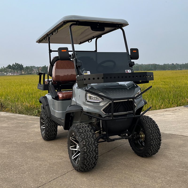 Wholesale 2024 E Golf Cart 48v Durable Atv Utv Golf Carts Outdoor Soundbar Custom