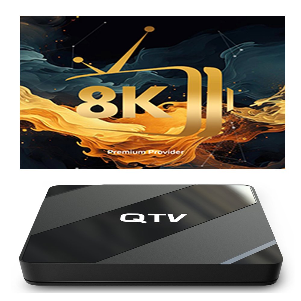QTV Strong8k 1Year Warranty Stable IPTV BOX Android 10 Smart TV Player 4K 8K HD BT Voice Remote Free Demo Global ATV