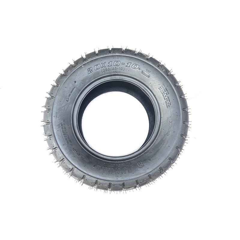 Karting Parts Beach Car Wholesale Round Tubeless Rubber ATV Tyre for 20*10-10 Small Atv Wheels Tires