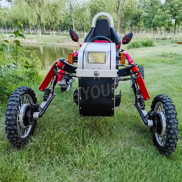 Custom Color Powerful ATV Wholesale Price Water Cooled Treadle Typel 4 Wheel Drive Atv