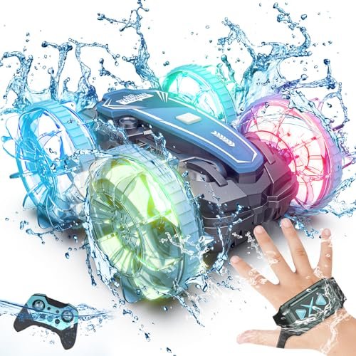 Mini Cheap Amphibious Atv Vehicle Land Water Waterproof Alloy Car Toy Hand Controlled Gesture Rc Car Amphibious Atv