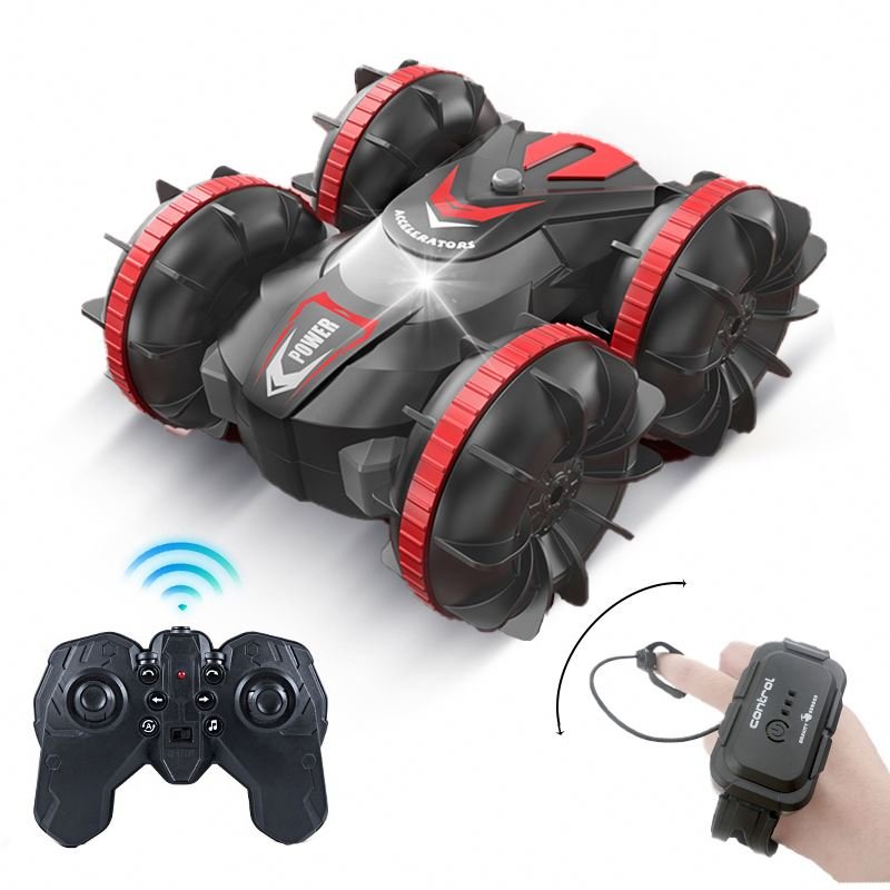 Mini Cheap Amphibious Atv Vehicle Land Water Waterproof Alloy Car Toy Hand Controlled Gesture Rc Car Amphibious Atv