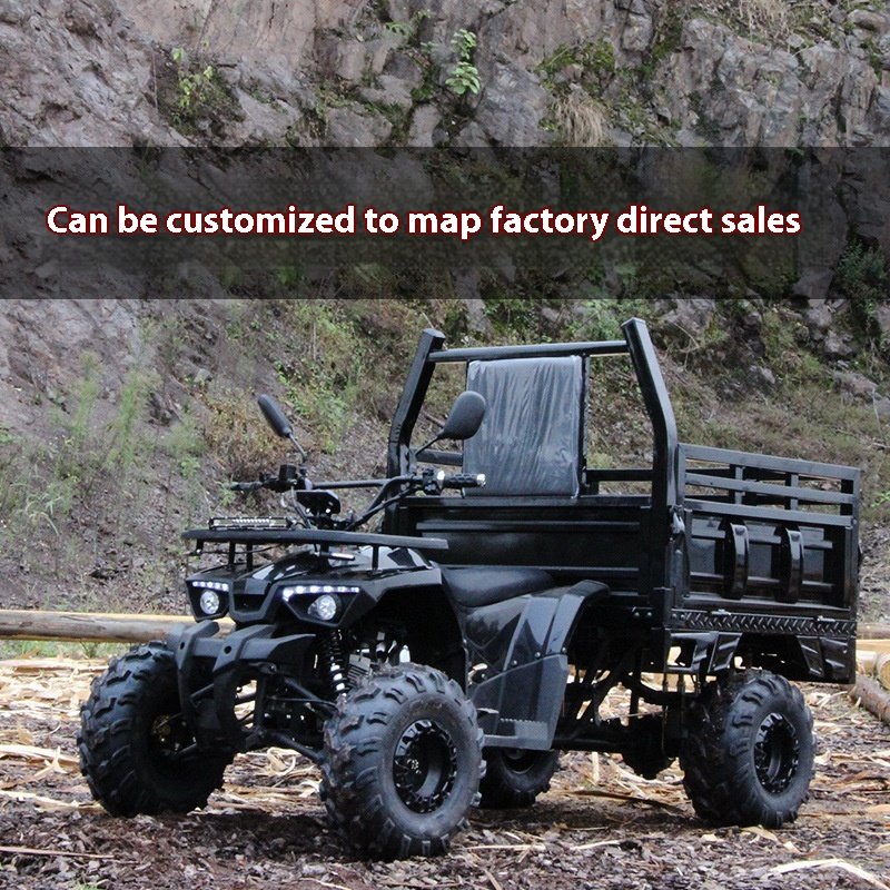 Small 150cc All-Terrain ATV Four-Wheel Off-Road Motorcycle for Agricultural Use for God War Farmer Car Trailer
