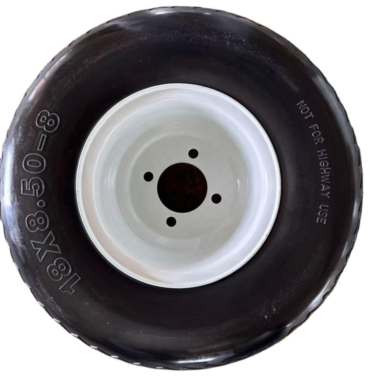 18X8.50-8 Directional Pattern ATV Tyres New PU Foam Wheel UTV Parts for Kart