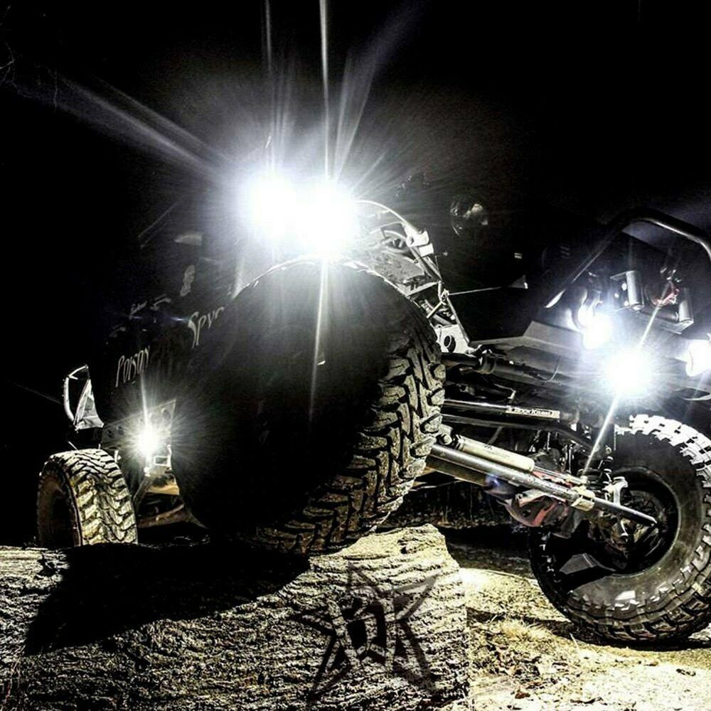 36LEDs Auto Lighting Systems Underbody Replacement Atmosphere Rock Pod Light LED Rock Light for Trucks ATV Car