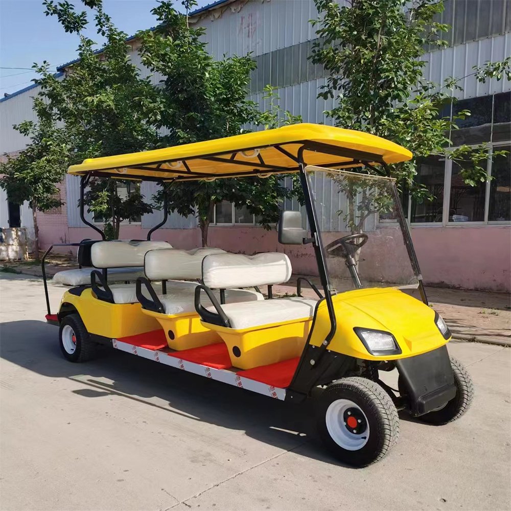 Wholesale Price 8 Seaters Utv Electric 4x4 Gasoline Golf Cart Dab Radio Club Car Buggy Electric Golf Cats Gas Powered