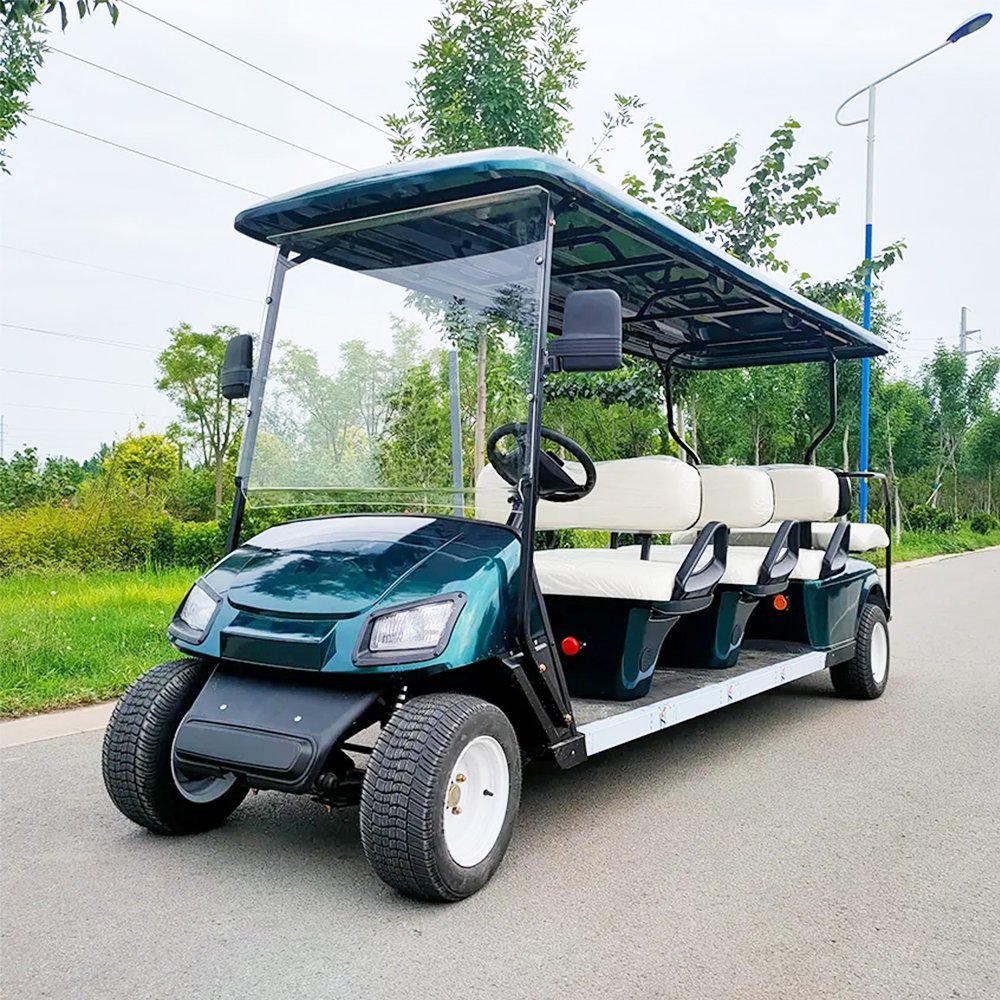 Wholesale Price 8 Seaters Utv Electric 4x4 Gasoline Golf Cart Dab Radio Club Car Buggy Electric Golf Cats Gas Powered
