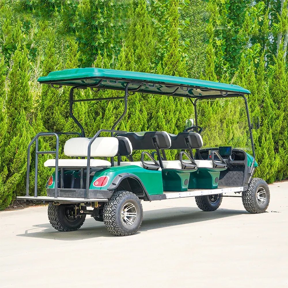 Wholesale Price 8 Seaters Utv Electric 4x4 Gasoline Golf Cart Dab Radio Club Car Buggy Electric Golf Cats Gas Powered