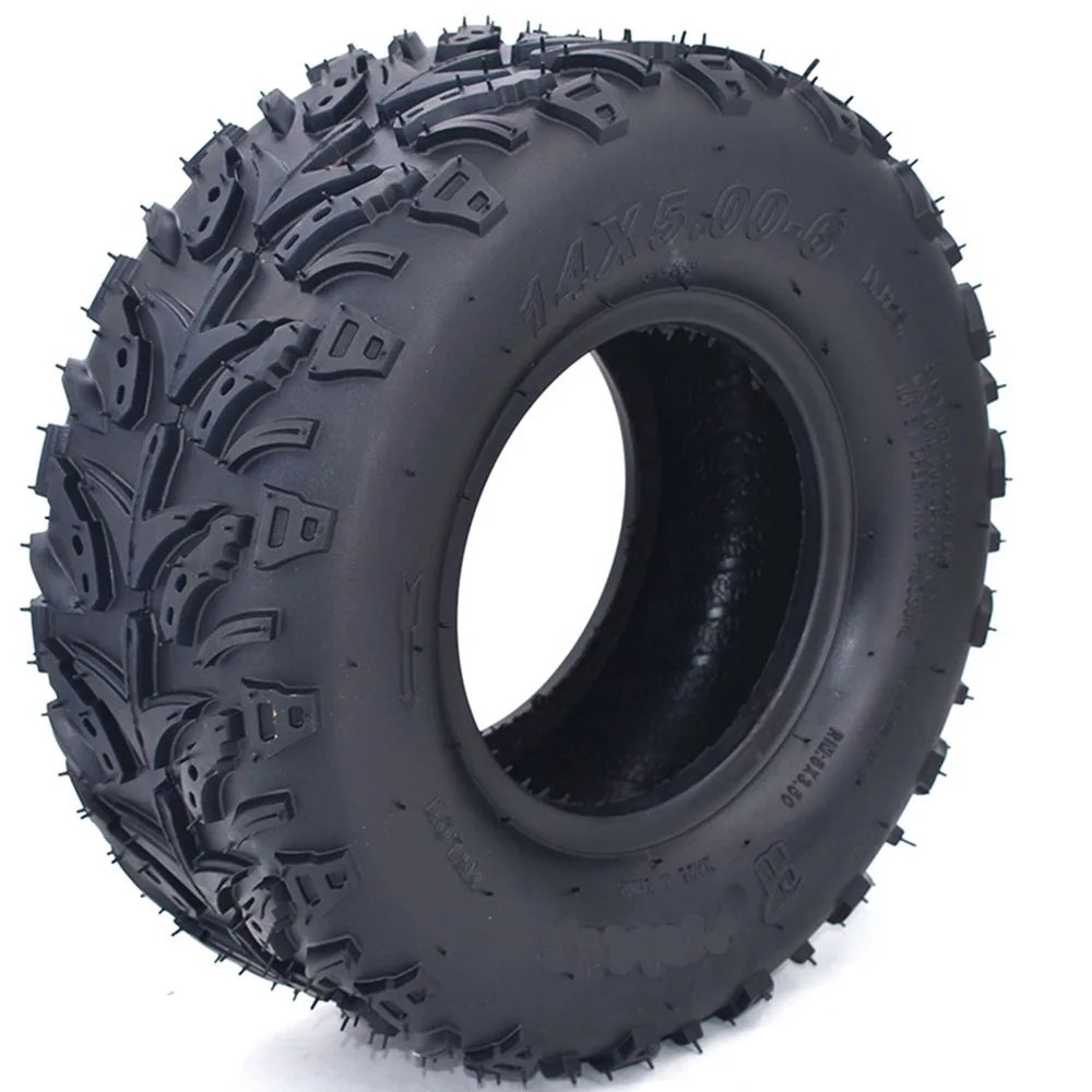 14 X 4.10-6 Front Tire or 14 X 5.00-6 Rear Tyre for Mini ATV Quad 49CC 50CC