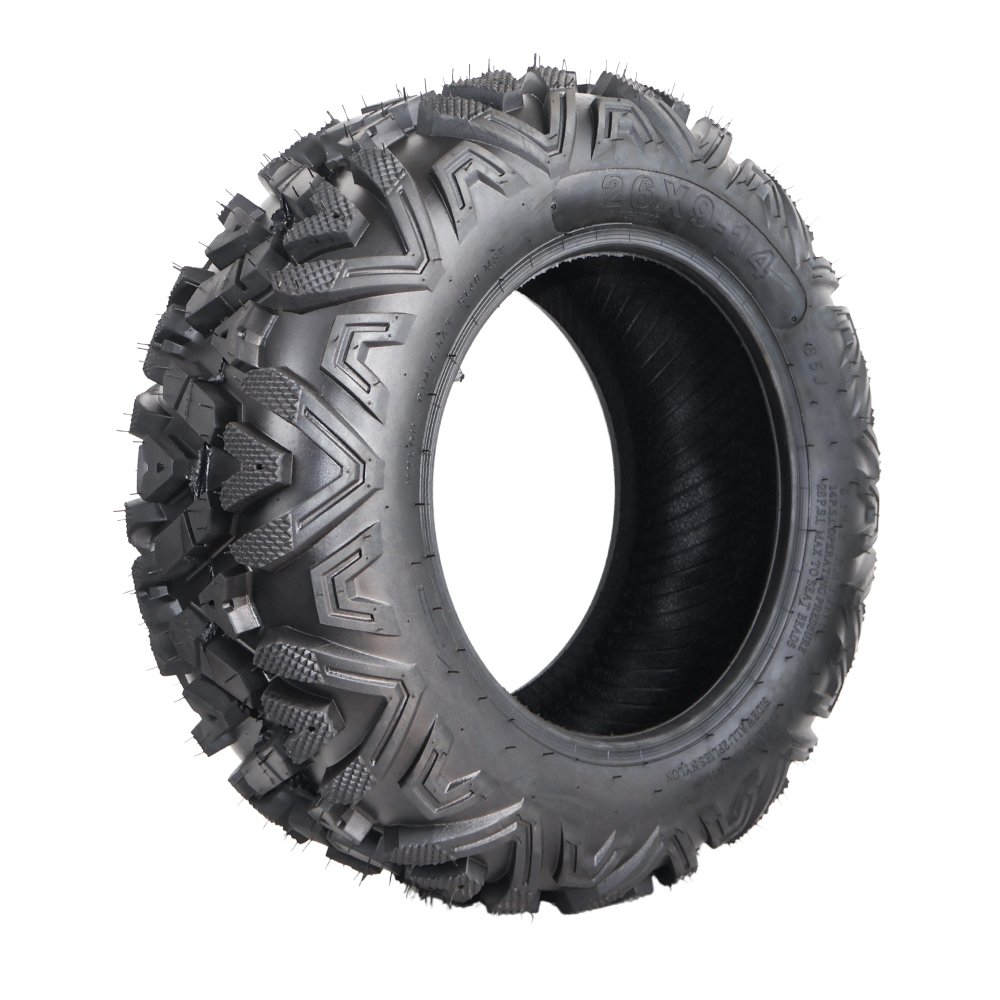 26x9-14 ATV Tires 26x11-14 All Terrain Tubeless 26/9 R14 ATV UTV Trail Sand Mud Off-Road Tires