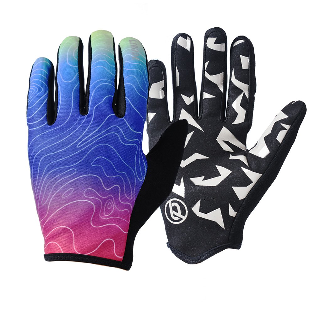 Racing Motocross OEM BMX ATV MTB MX Motorbike Gloves Breathable Touch Screen Mountain Dirt Bike Full Finger Gloves