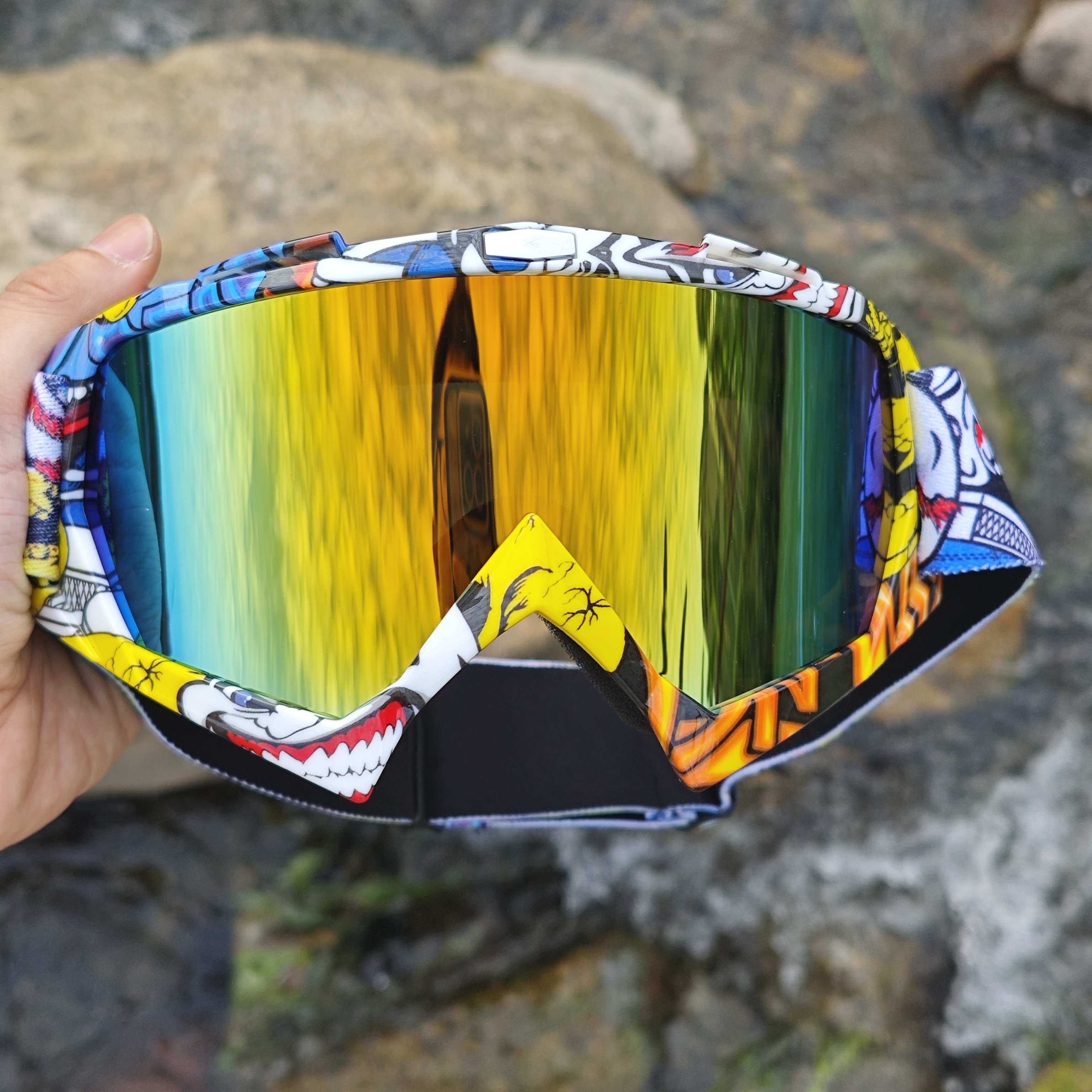 Motorcycle Goggles Dustproof ATV Off Road Motorbike Helmet Eyewear Protect Ridding Motocross Goggles