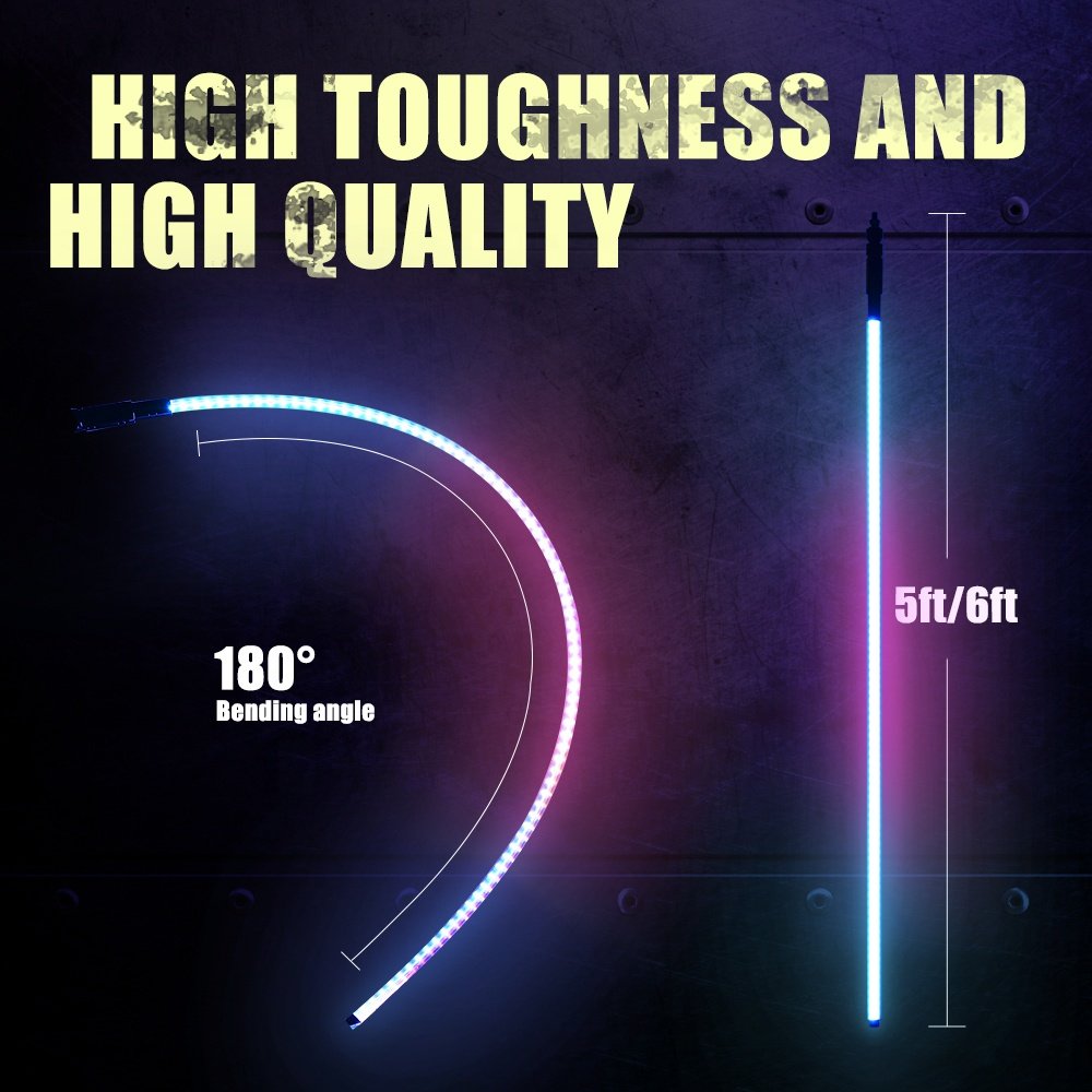 Stylish LED ATV/UTV Light Bar 12V With Remote Control, 4ft/5ft/6ft Length, Waterproof Design, Brand Nawind, Made in Guangdong
