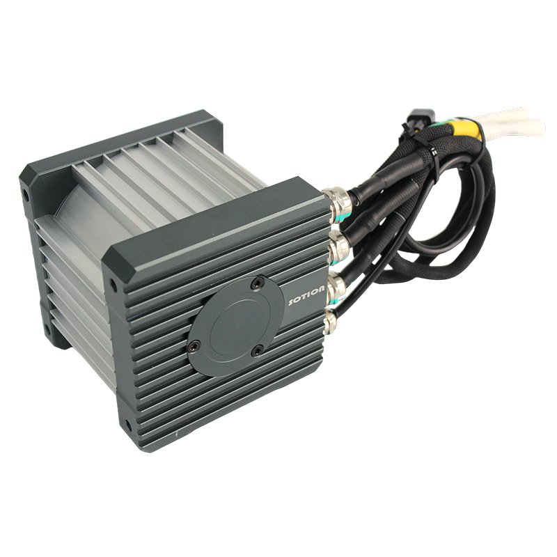 SOTION FW23 Splined Shaft 72V Brushless Motor BLDC Motor for Electric Bike
