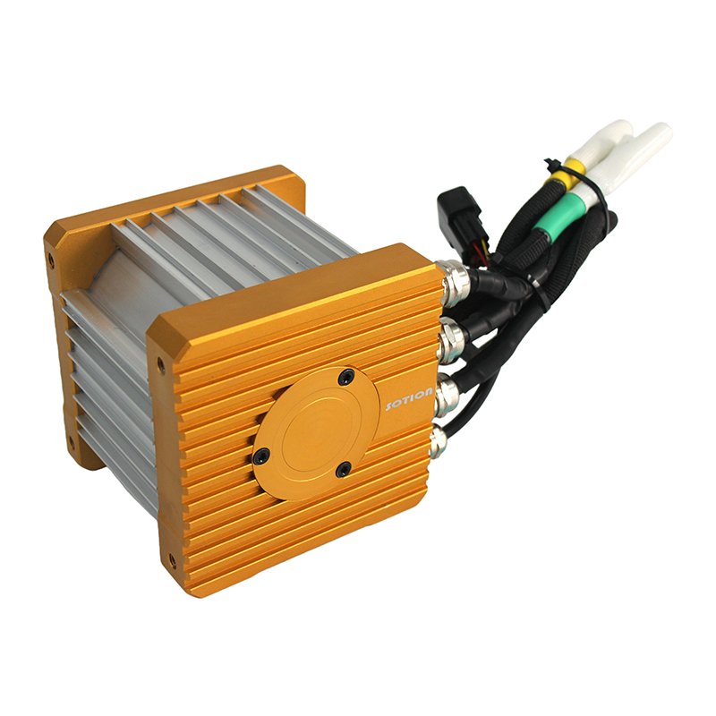 SOTION FW23 Splined Shaft 72V Brushless Motor BLDC Motor for Electric Bike