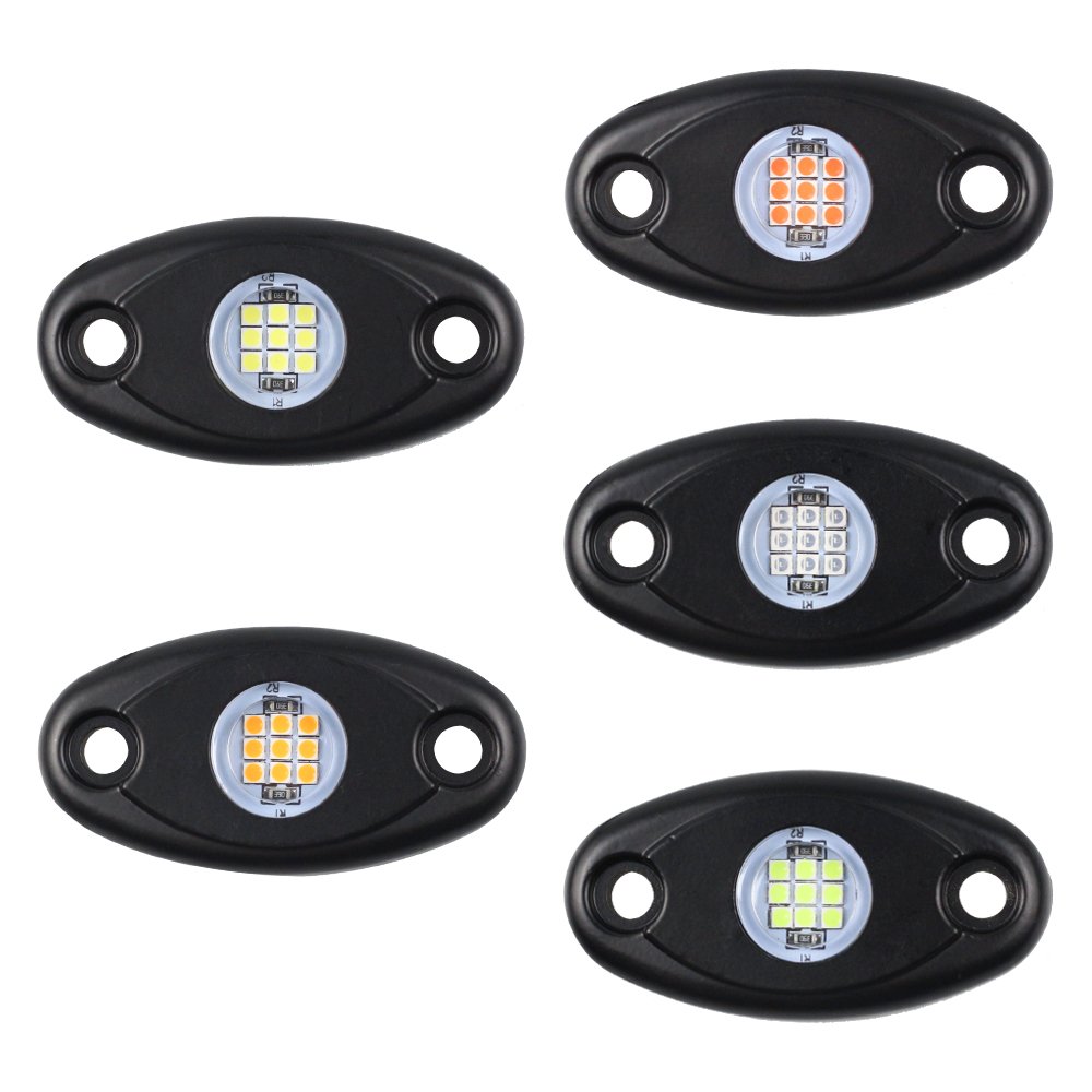 High Quality Underbody Trail Rig Light Waterproof Single Color LED Rock Lights Chassis Light for Car Truck UTV ATV SUV Off Road