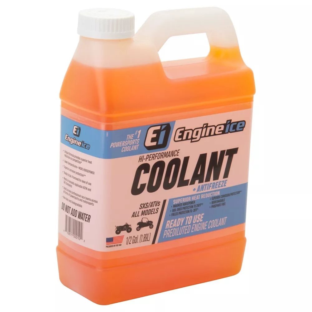 Engine Ice Hi-Performance SXS/ATV Coolant + Antifreeze 1/2 Gallon