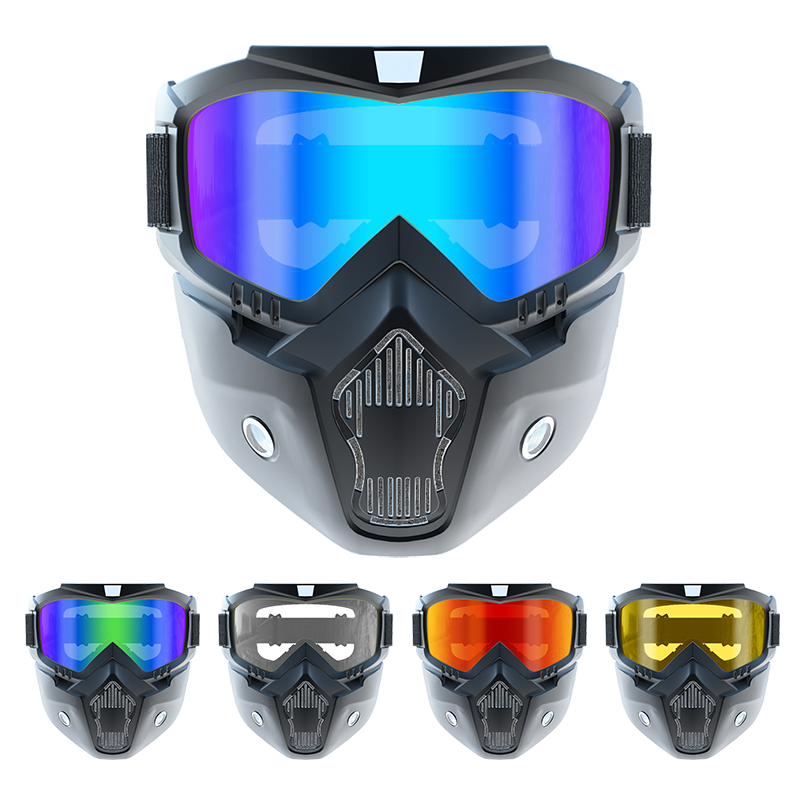 Yijia Optical Outdoor Dirt Bike Glasses MX Goggles Motocross ATV Goggles Motorcycle Goggles Cycling Sunglass for Men