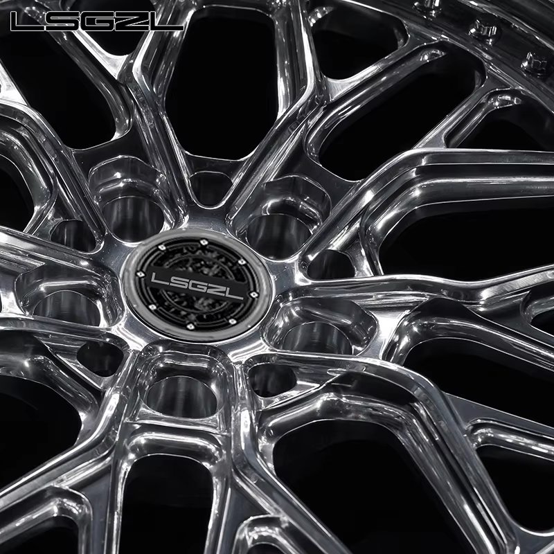 LSGZL Custom Beadlock Forged Wheel 18 20 22 24 26 Inch 5x114.3 5X120 6X139.7 Car Rim for ATV&UTV Mercedes corvette Land Rover