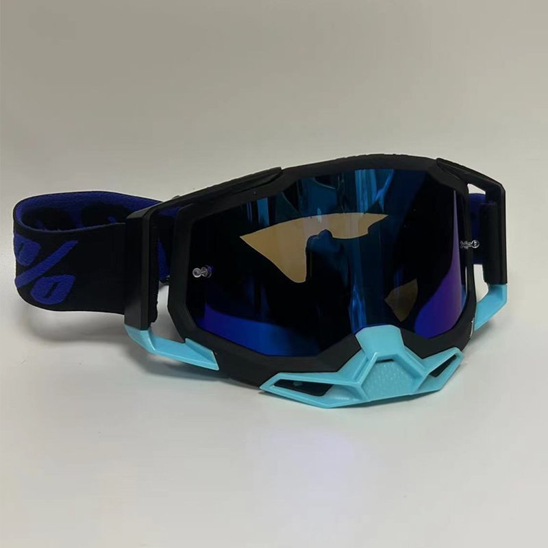 2024 New Motocross Goggles for Off-Road MTB ATV Dirt-Bike SKI Men Women Helmet Goggles Eyes Motocross Wind-Proof Goggle