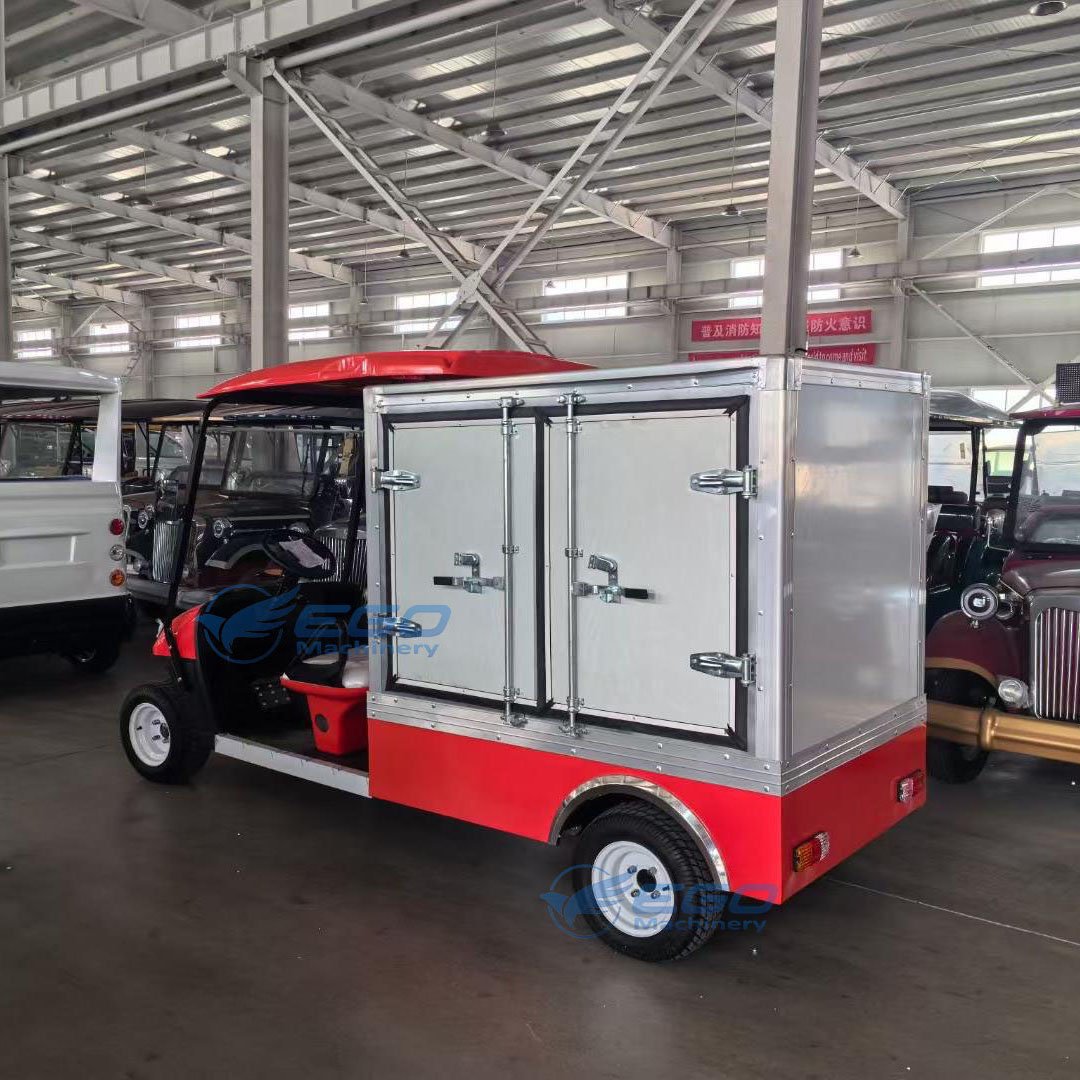 New Trend Custom Utility Good Price Club Car Golf Cart 2 Seater Electric Golf Car Electric Golf Cart With Cargo Box